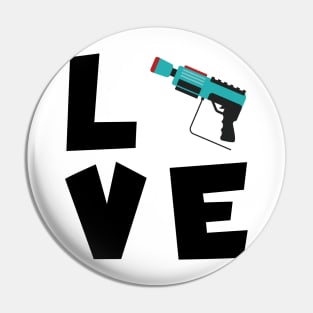 Lasertag love Pin