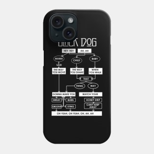 BLACK DOG Phone Case