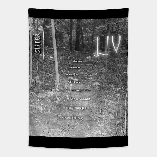 LIV Album Cover Tapestry by Lumooncast