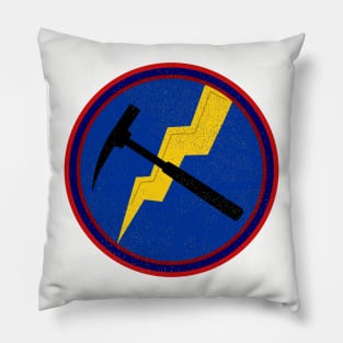 Tom Kullersen's shoulder patch Pillow