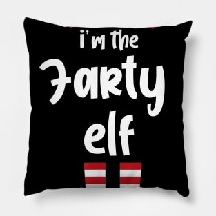 I'm The Farty Elf Family Matching Christmas Pajama Gifts Pillow