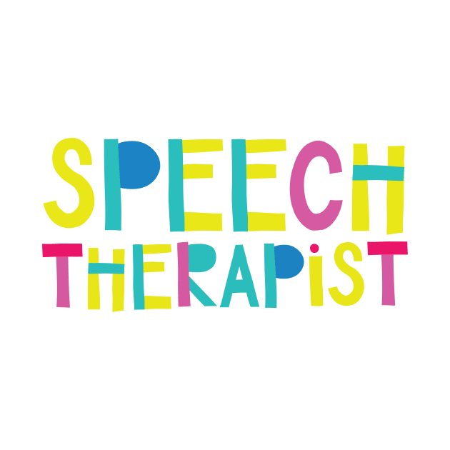 Speech Therapist Gift Idea Cute Back to School by BetterManufaktur