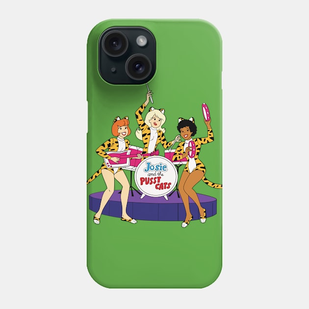 Girl Band Phone Case by Plan8