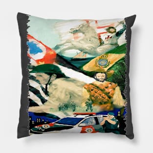 Holy Cross Land Heroes Pillow