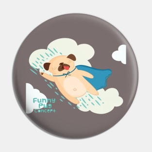 funny pug Pin