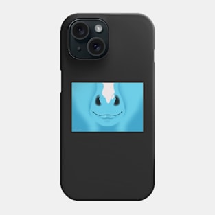 Blue Stripe Horse Face Phone Case