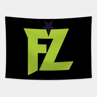 Freeballz FZ Logo Green Tapestry