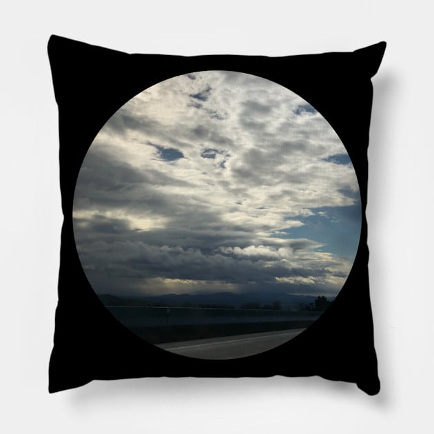 Clouds / Pictures of My Life Pillow by nathalieaynie