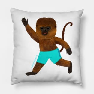 Woolly Monkey Pillow