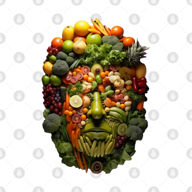 Vegetable Face by Teravitha