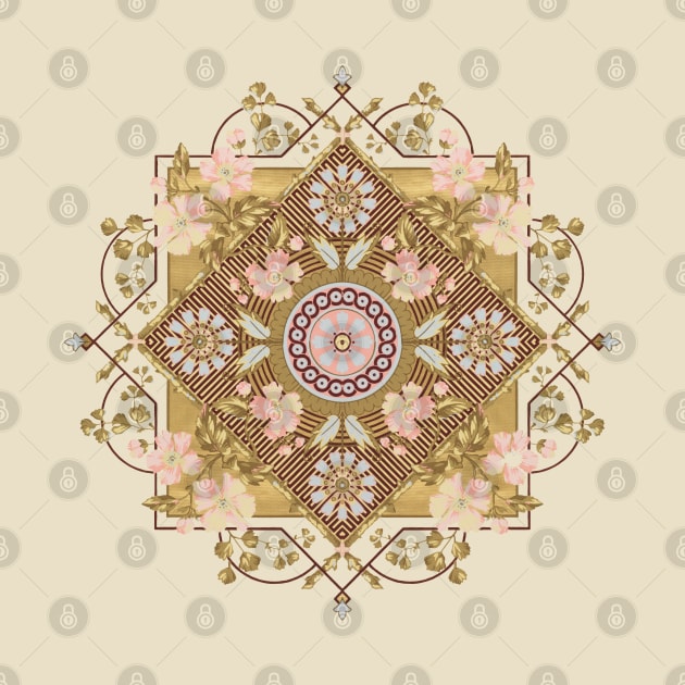 Floral medallion by UndiscoveredWonders