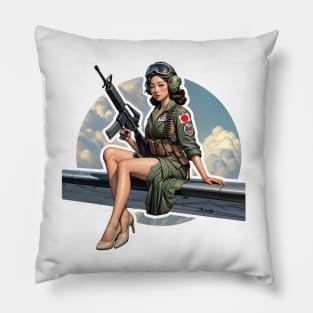 Fly Girl Pillow