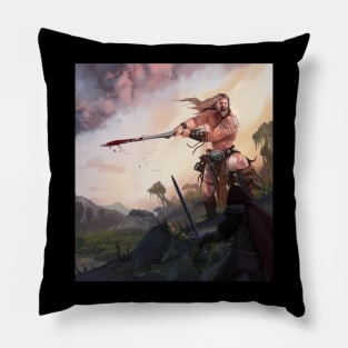 Citadel of Seven Swords Vertical Pillow