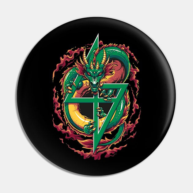 Master Dragon Pin by PaperHead