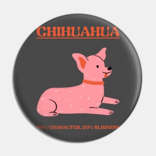 Chihuaha Dog Lover Pin