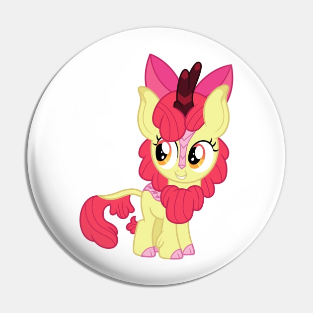 Kirin Apple Bloom Pin by CloudyGlow