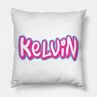 Kelvin Custom Your Name Cute Pillow