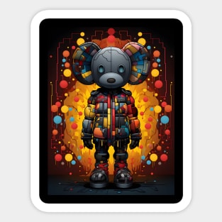 KAWS x Uniqlo Novelty Sticker 3 Type Set