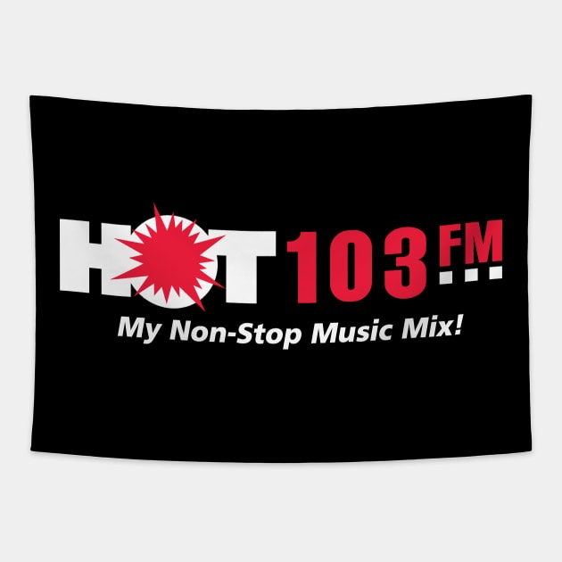 HOT 103.5 WQHT Radio Tapestry by Ranter2887