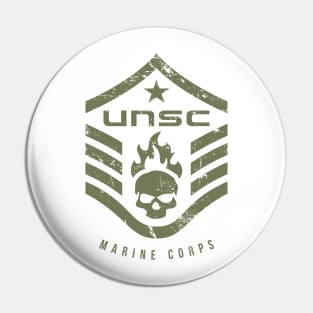 UNSC Halo Marine Corps Pin