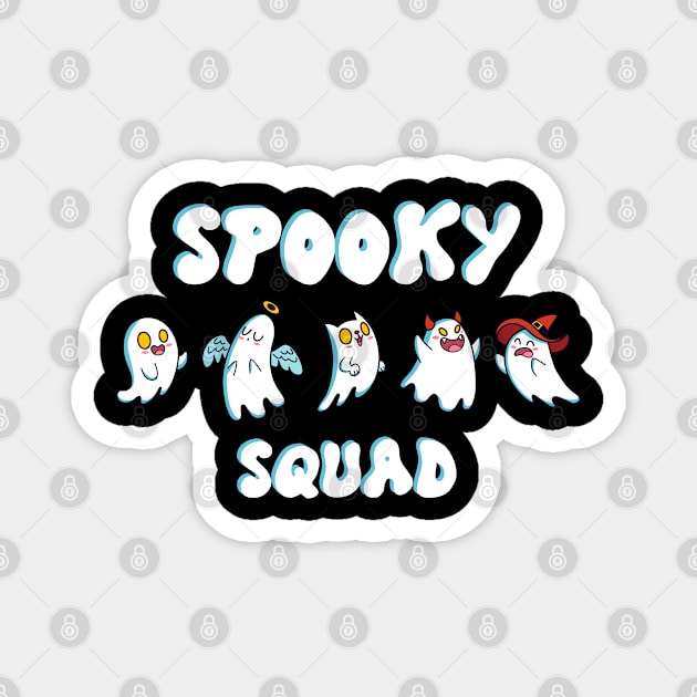 Spooky Squad - Halloween Group Costume Magnet by B3N-arts