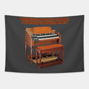 Where every note is a groove, and every groove is a party. Tapestry