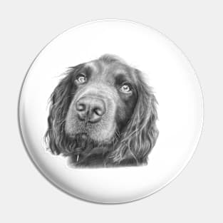 Oakley the Cocker Spaniel Pin