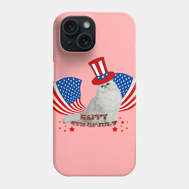 Happy 4th Of July Phone Case by Nicky2342