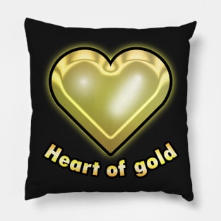 Heart of Gold Pillow