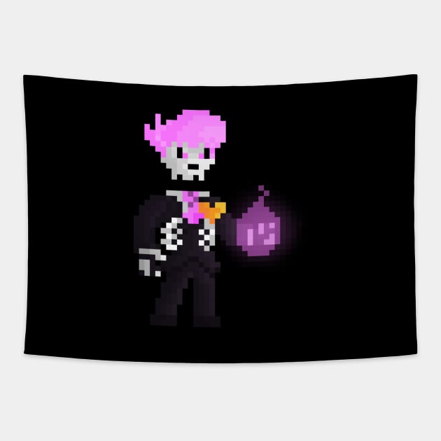 Pixel Lewis ghost Tapestry by namdecent