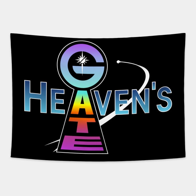 Heaven's Gate - Cults Tapestry by Renegade Rags