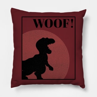 Dinosaur - Woof! Pillow