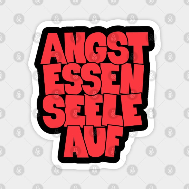 Ali: Fear Eats the Soul - Rainer Werner Fassbinder Magnet by Boogosh