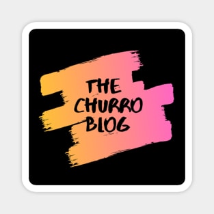 The Churro Blog Brush Strokes Magnet