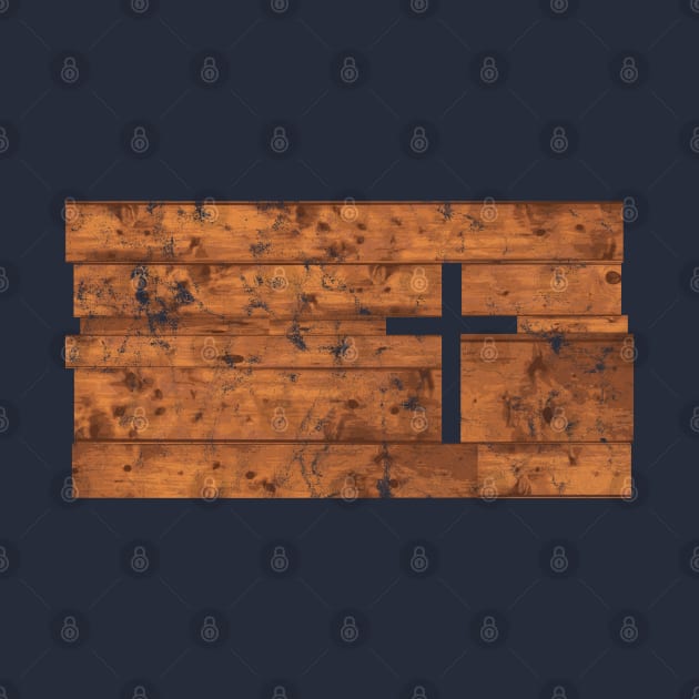 The Cross - Inspired Wooden Design, Washed and Worn by dutchlovedesign