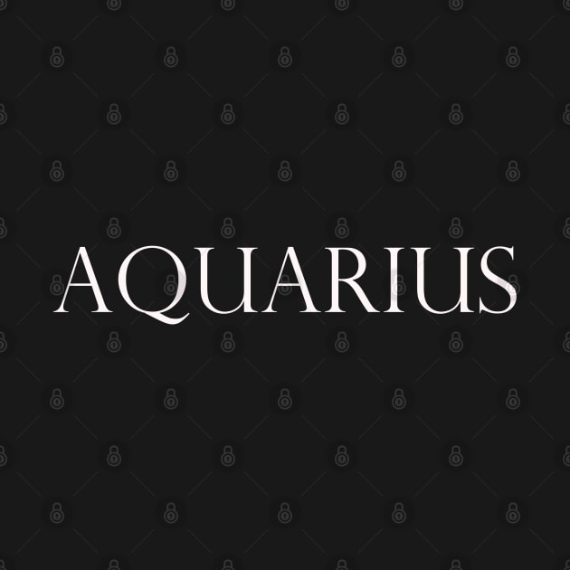 aquarius by VanBur