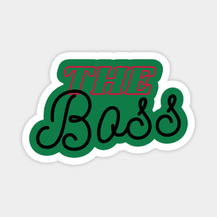 The Boss Couple Magnet