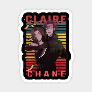 Claire Stanfield And Chane Laforet Baccano Hepburn Bakkano Anime Magnet