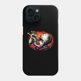 Scary Crazed Clown Phone Case