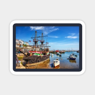 The Golden Hind, Brixham Harbour Magnet