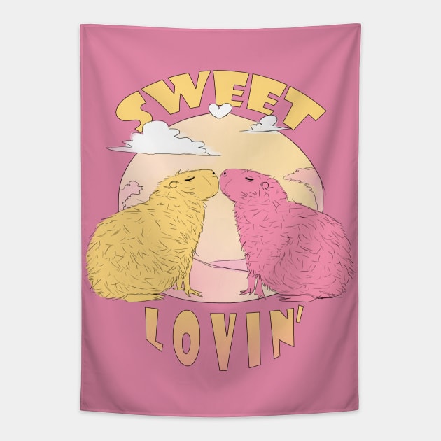 Sweet Lovin' Tapestry by @akaluciarts