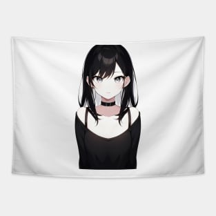 anime girl art Tapestry