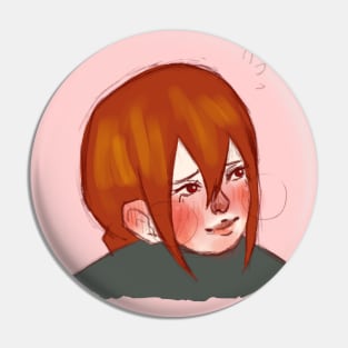 Shy girl Pin