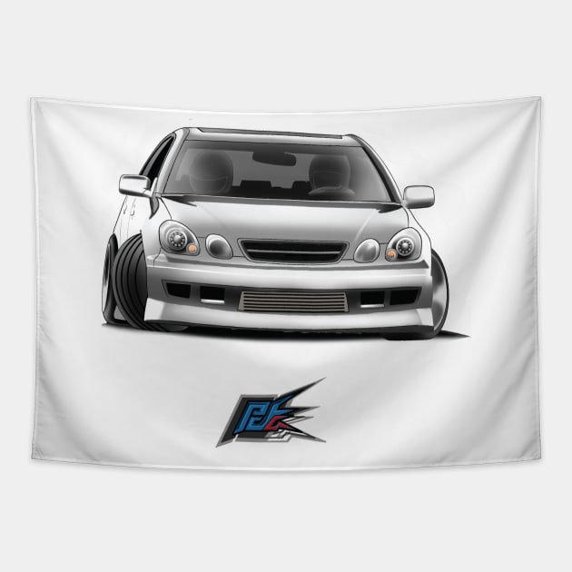 lexus gs350 Tapestry by naquash