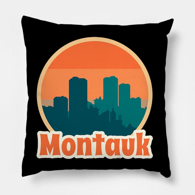 Vintage Montauk Pillow by Insert Place Here