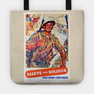 Save More, Reprint of British Wartime Poster Tote