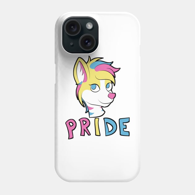 Pan Pride - Furry Mascot Phone Case by Aleina928