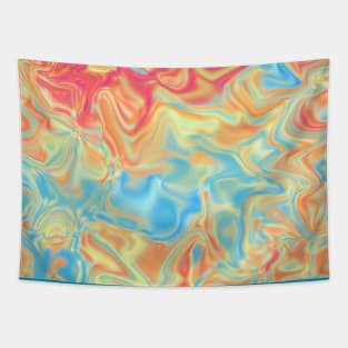 Abstract fluid material Tapestry