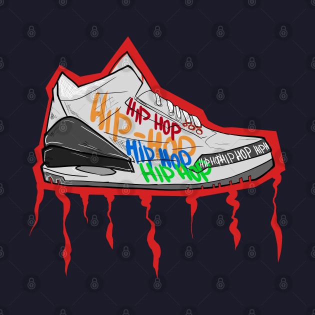 Hip Hop Jordan Shoes by yera