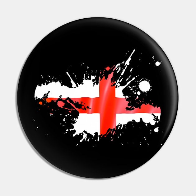 England Flag Pin by GoldenGear